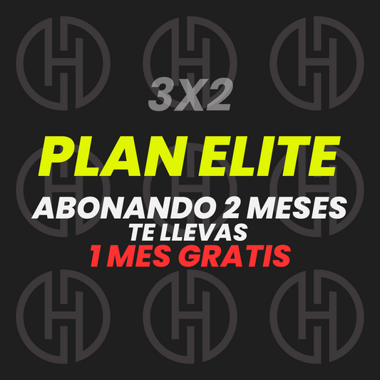 💥 Entrená 3 meses, pagá 2 | Plan Elite 3x2